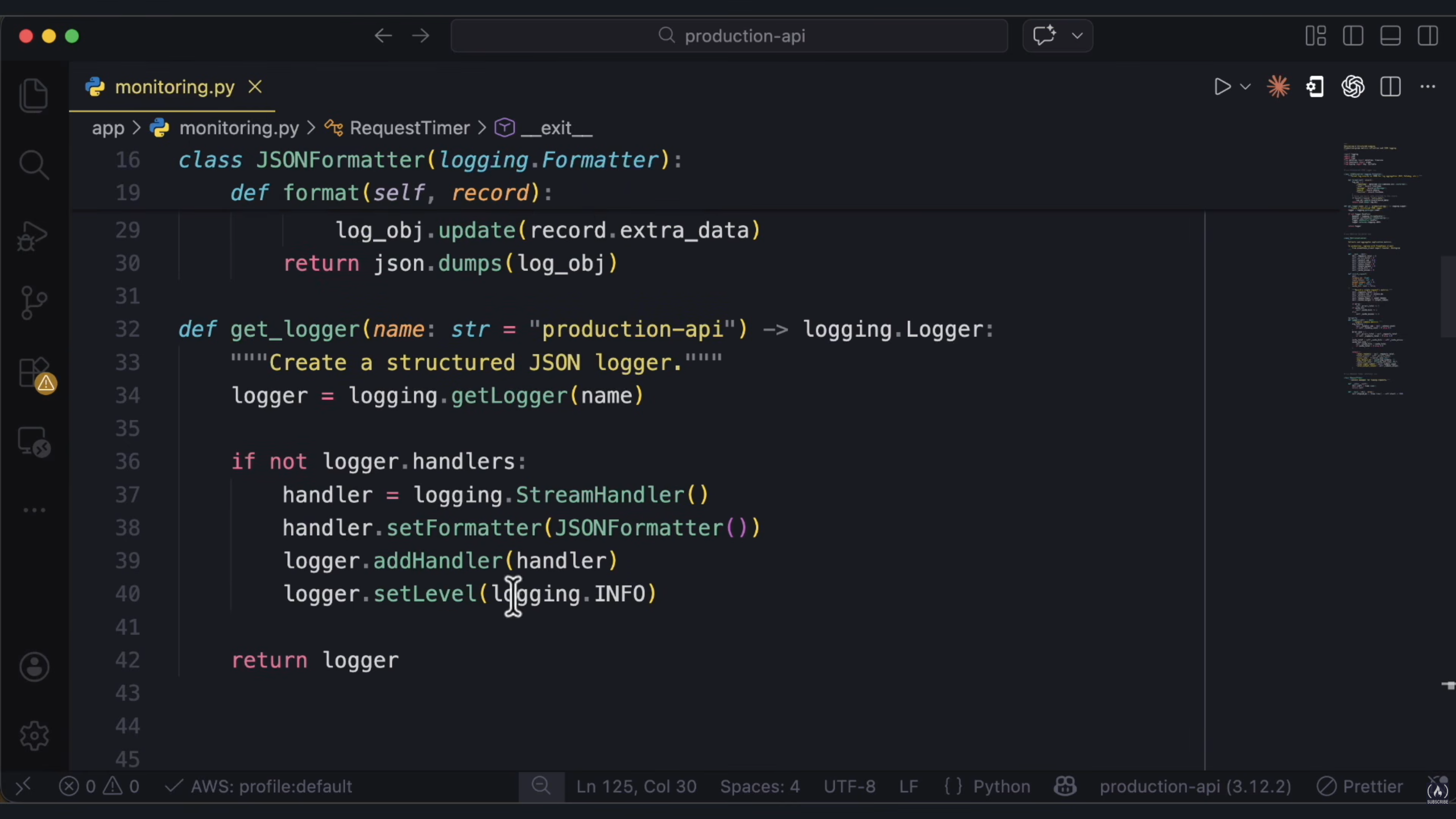 Structured Logger Handler